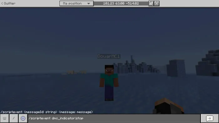 Ввод команды