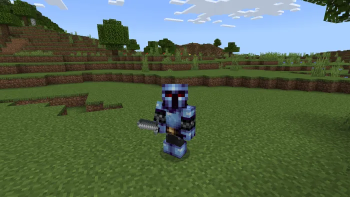 Игрок в новой броне