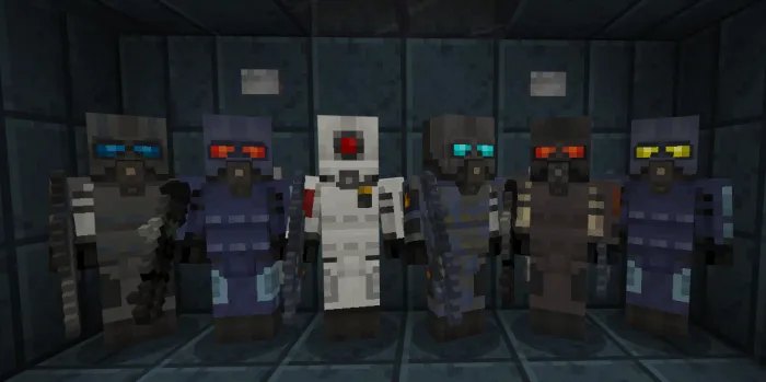 Военные в броне