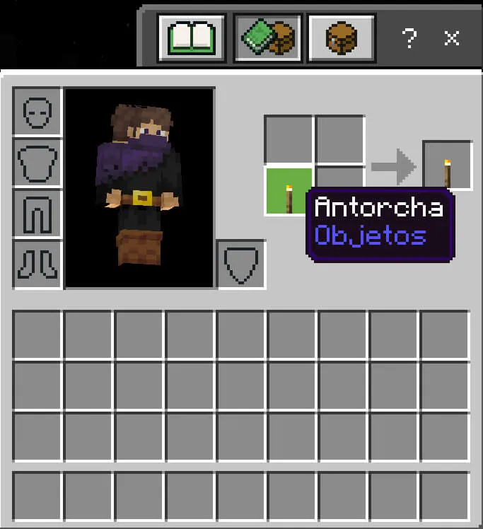 Крафт нового факела