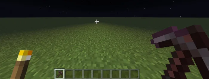 Свет от факела в темное время суток