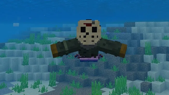 Вид игрока спереди