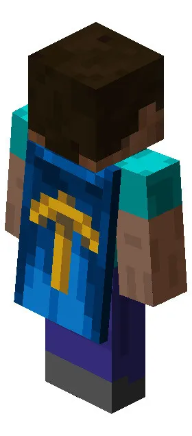 Плащ Minecon 2012 с киркой