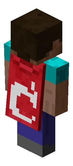 Плащ со старым логотипом Mojang