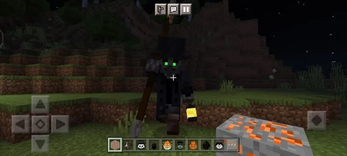 Могильщик в лесу