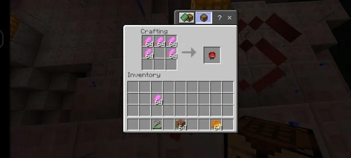 Крафт шлема брони голода