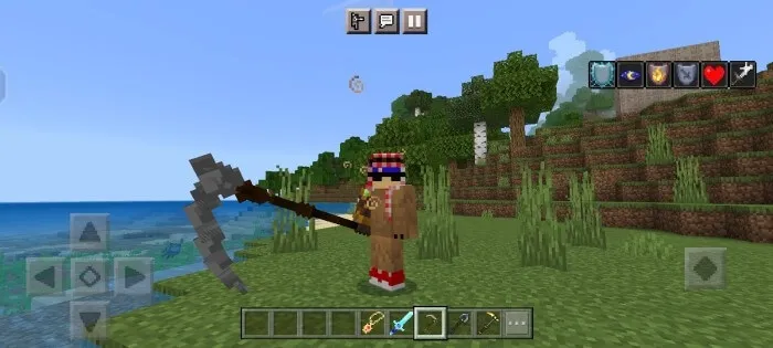 Коса черепа и эффекты