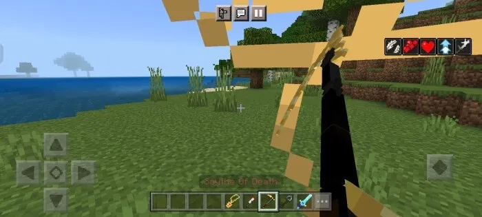 Коса смерти в руке