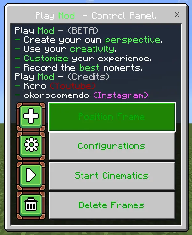 Настройки камеры