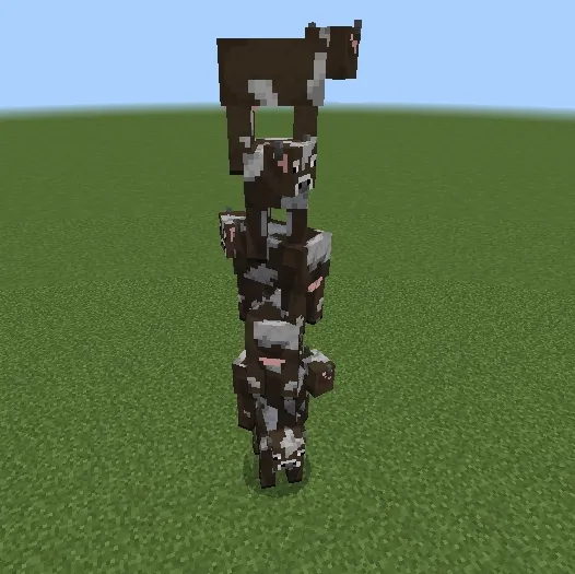 Башня из коров