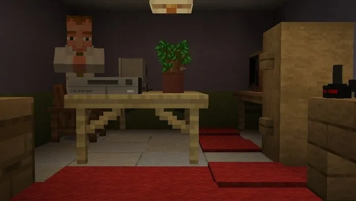 Ученый в комнате