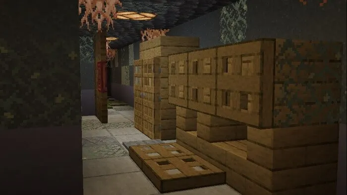 Коридоры со шкафами