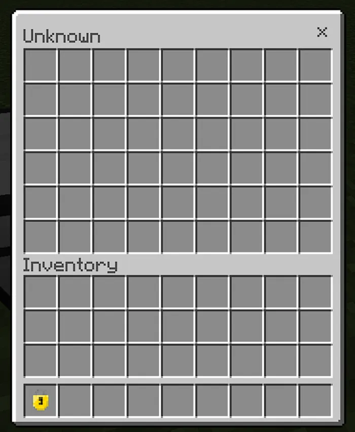 Инвентарь большого сундука