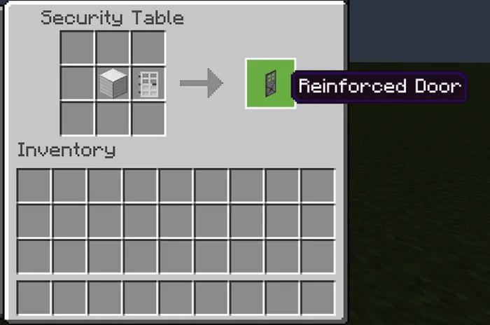 Крафт усиленной двери