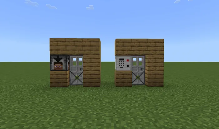 Использование сканера и усиленной двери