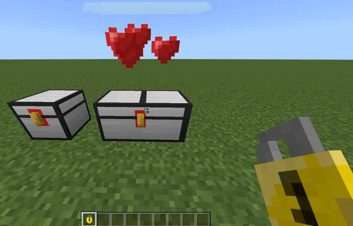 Замок и сундук