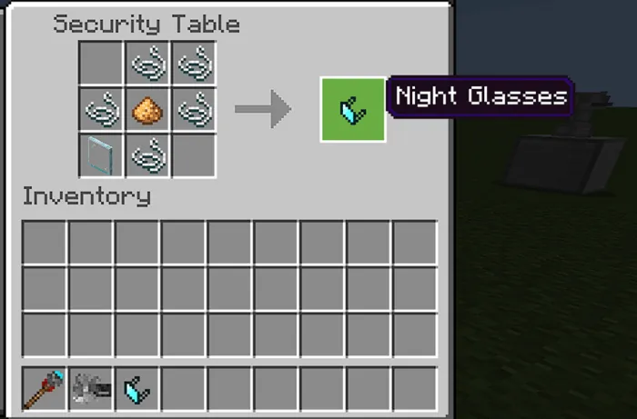 Крафт ночных очков