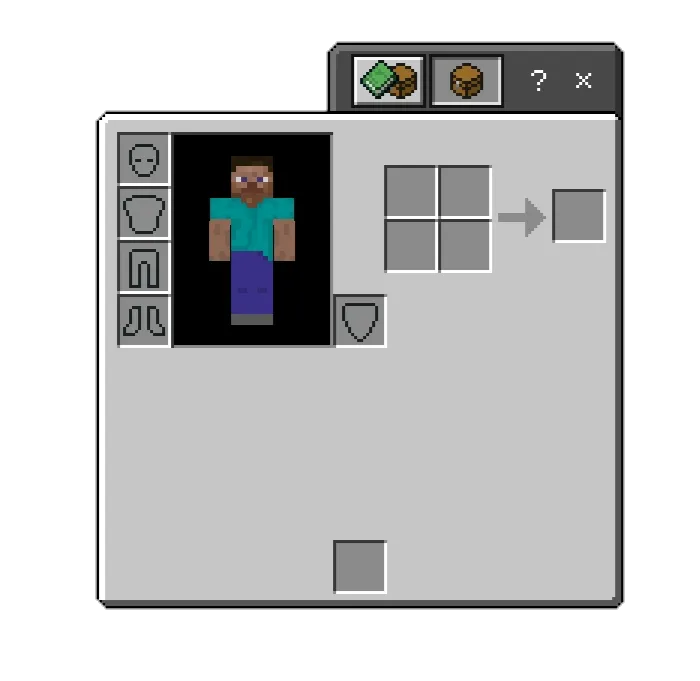 Интерфейс инвентаря с модом