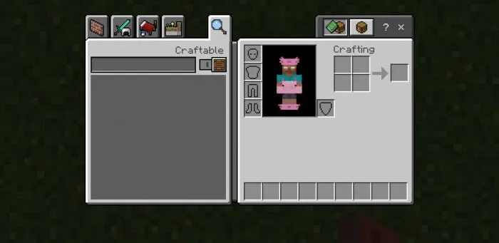 Режим только с хотбаром