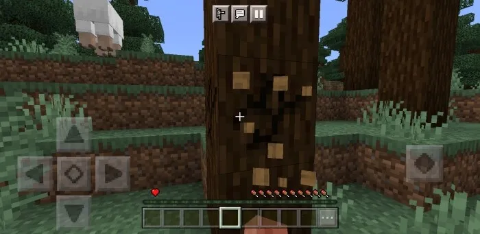 1 сердце в Minecraft