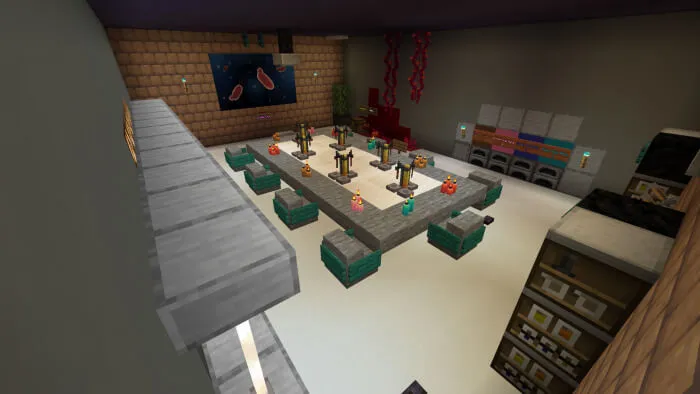 комната лаборатории