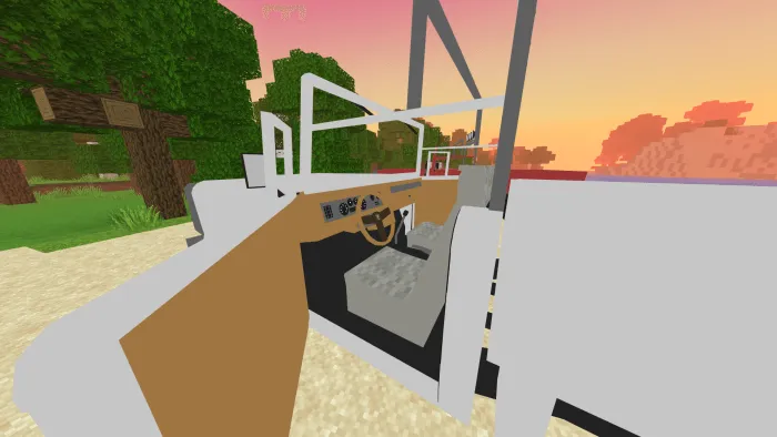 Серый цвет пикапа