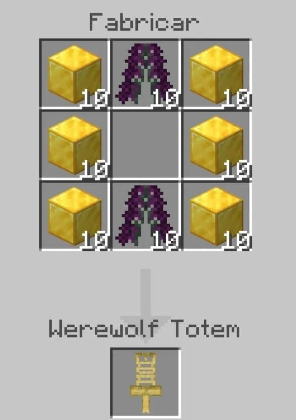 Крафт тотема оборотня