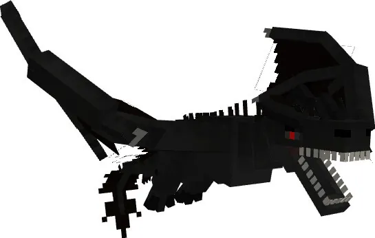 Теневая виверна в полете