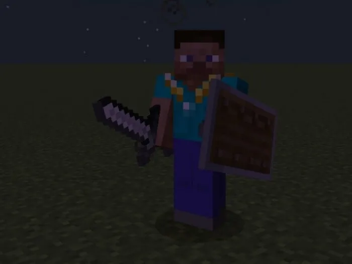 Игрок с амулетом не шее