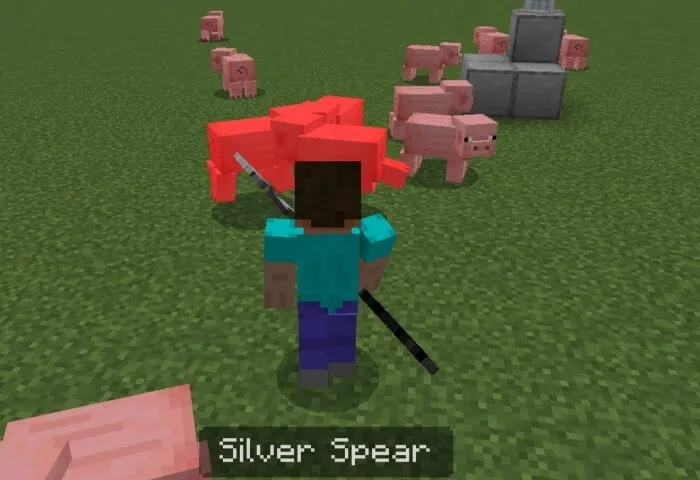 Использование копья