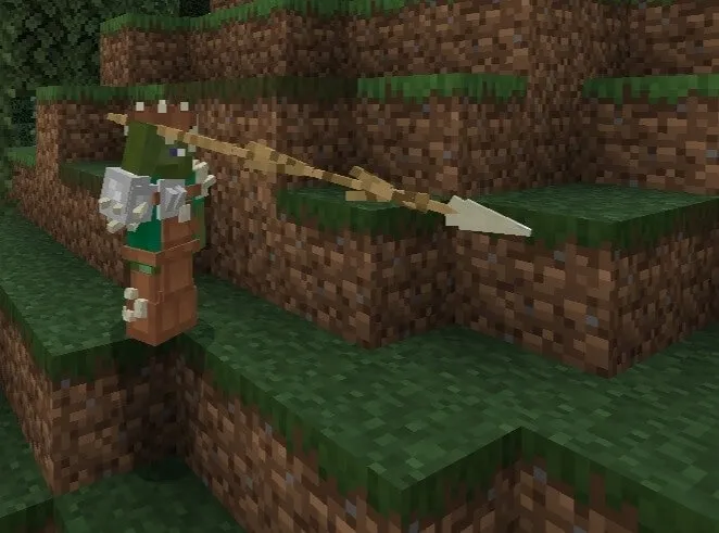 Копье гоблина в использовании