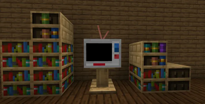 Телевизор в Майнкрафт
