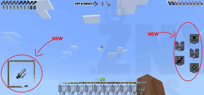 Кнопки интерфейса в стиле атаки титанов