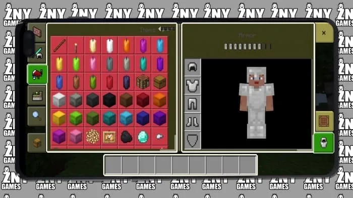 Новые цвета в инвентаре