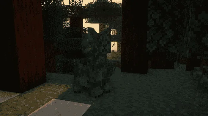 Крипер в виде кошки