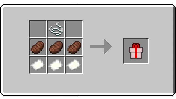 Крафт подарка с мясом
