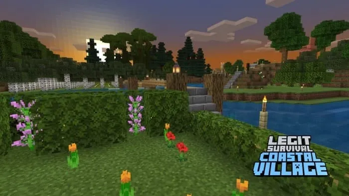 Роща деревьев