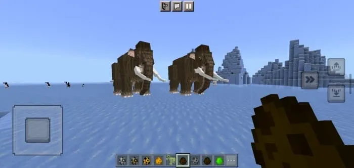 Мамонты в Minecraft