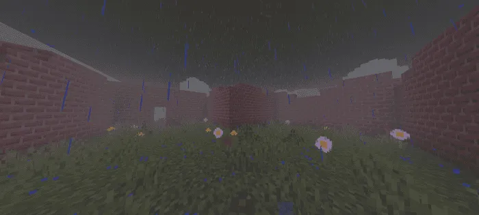 Локация из красного кирпича