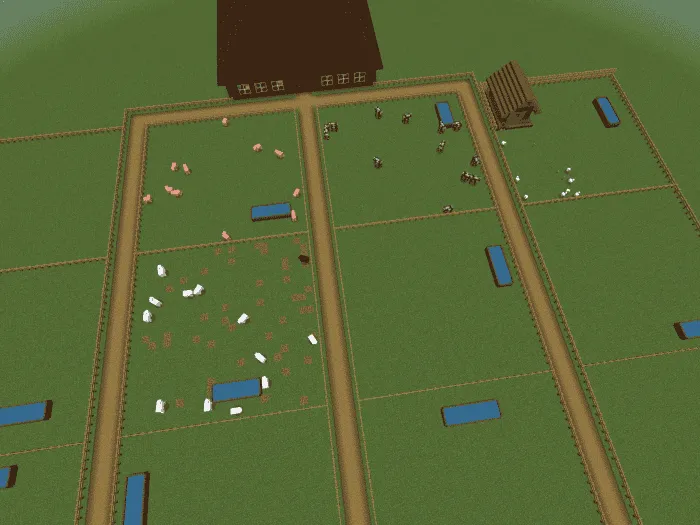 Ферма с высоты