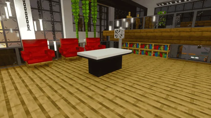 Кресло и стол