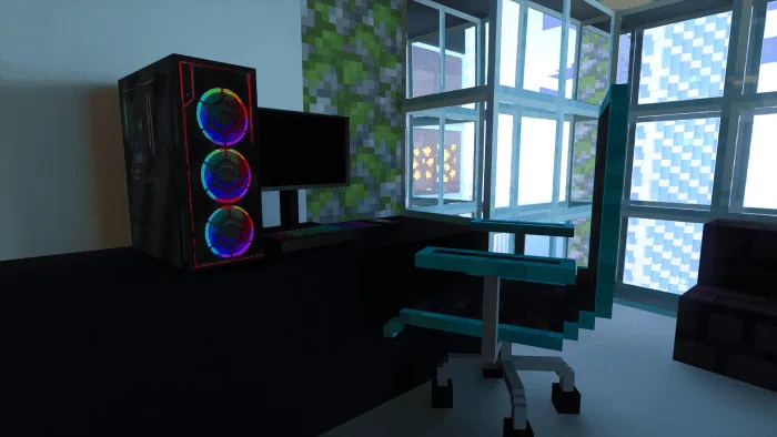 Геймерский ПК и кресло