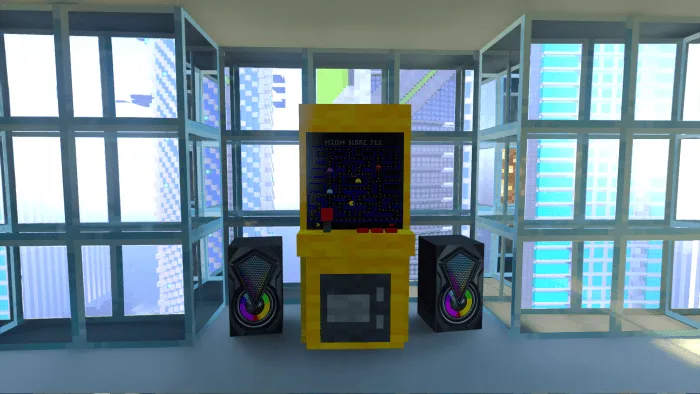 Игровой автомат и колонки