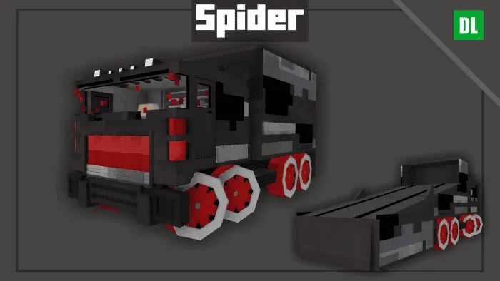 Машина в виде паука