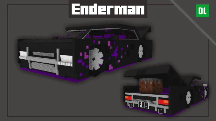 Машина в виде эндермена