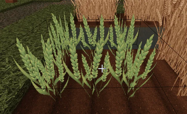 Реалистичная пшеница