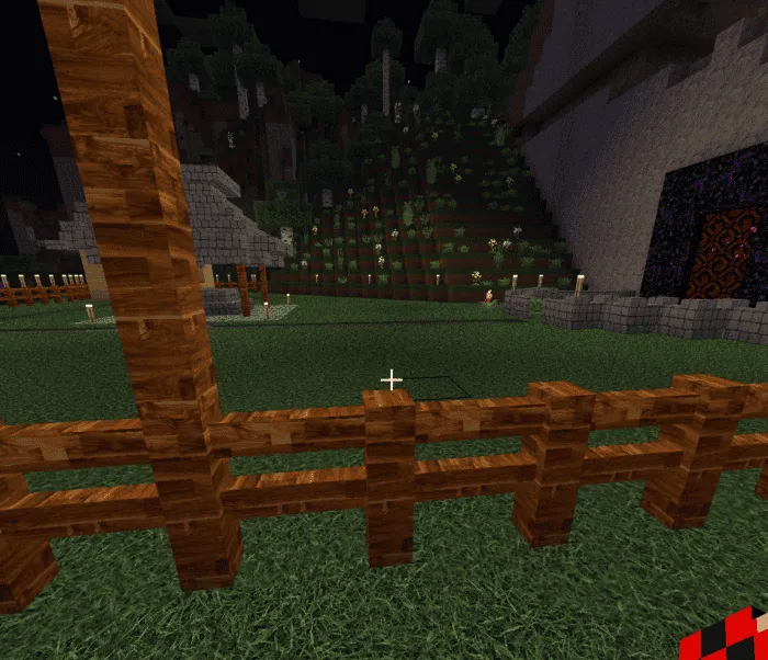 Реалистичный забор