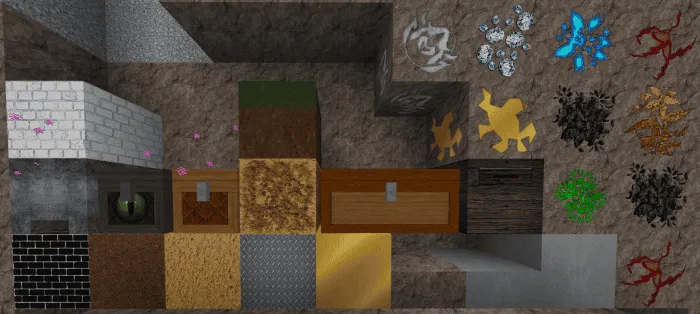 Реалистичные вещи и блоки