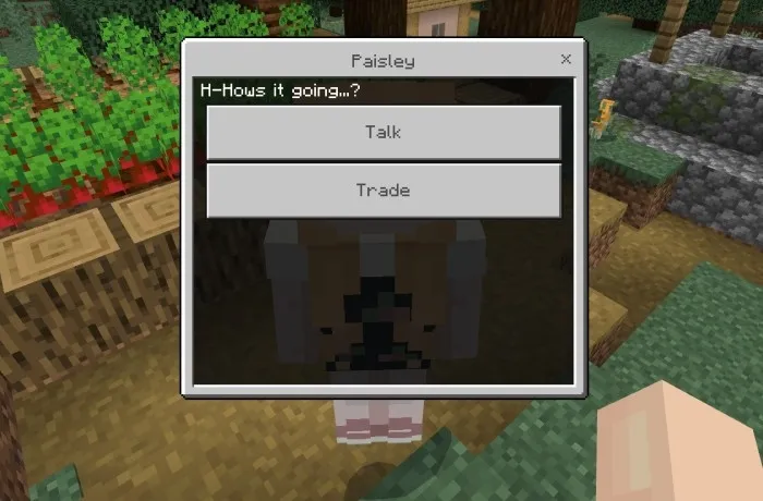 Разговор с жителем