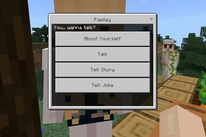 Общение с жителем